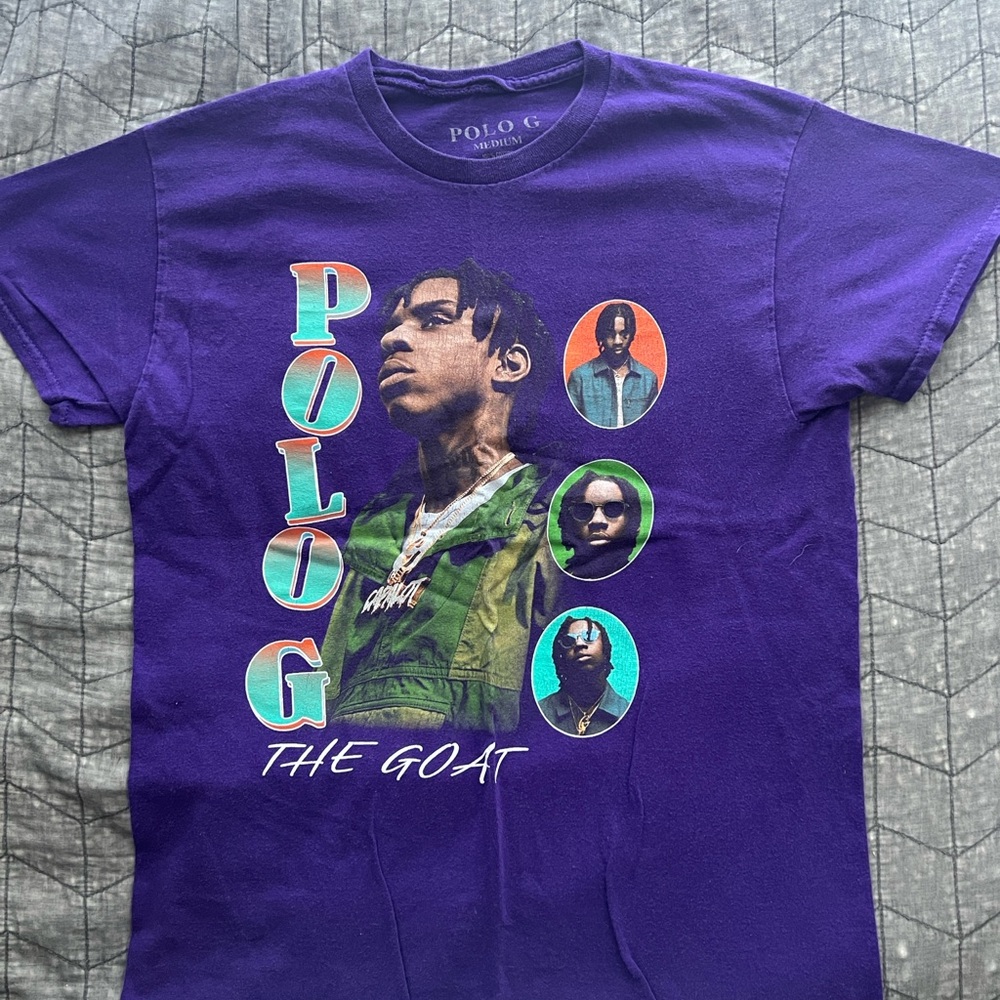 Polo by Ralph Lauren Purple Graphic Tee